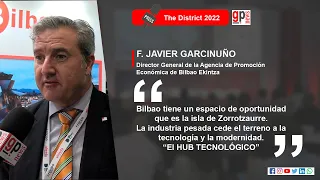 f. javier garcinuño de bilbao ekintza, presenta la isla zorrotzaurre como puerta a la innovación