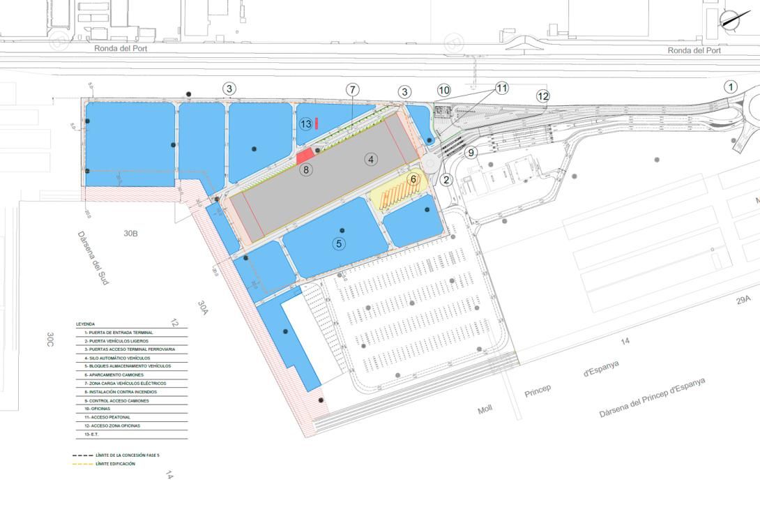 El Port de Barcelona adjudica a NYK la nueva terminal de vehículos