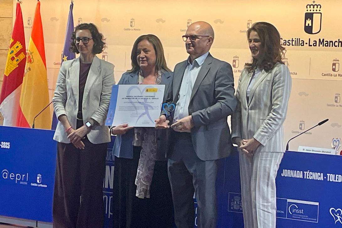 El Instituto Nacional de Seguridad y Salud en el Trabajo reconoce las buenas prácticas en promoción de la salud en el Port de Barcelona