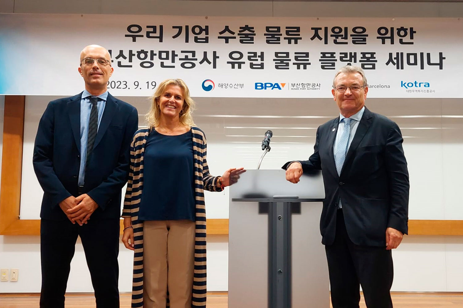 port de barcelona y busan