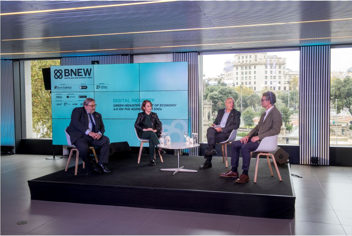 foto debate con pere navarro