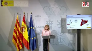 la ministra raquel sánchez presenta el proyecto de los presupuestos generales del estado para 2023