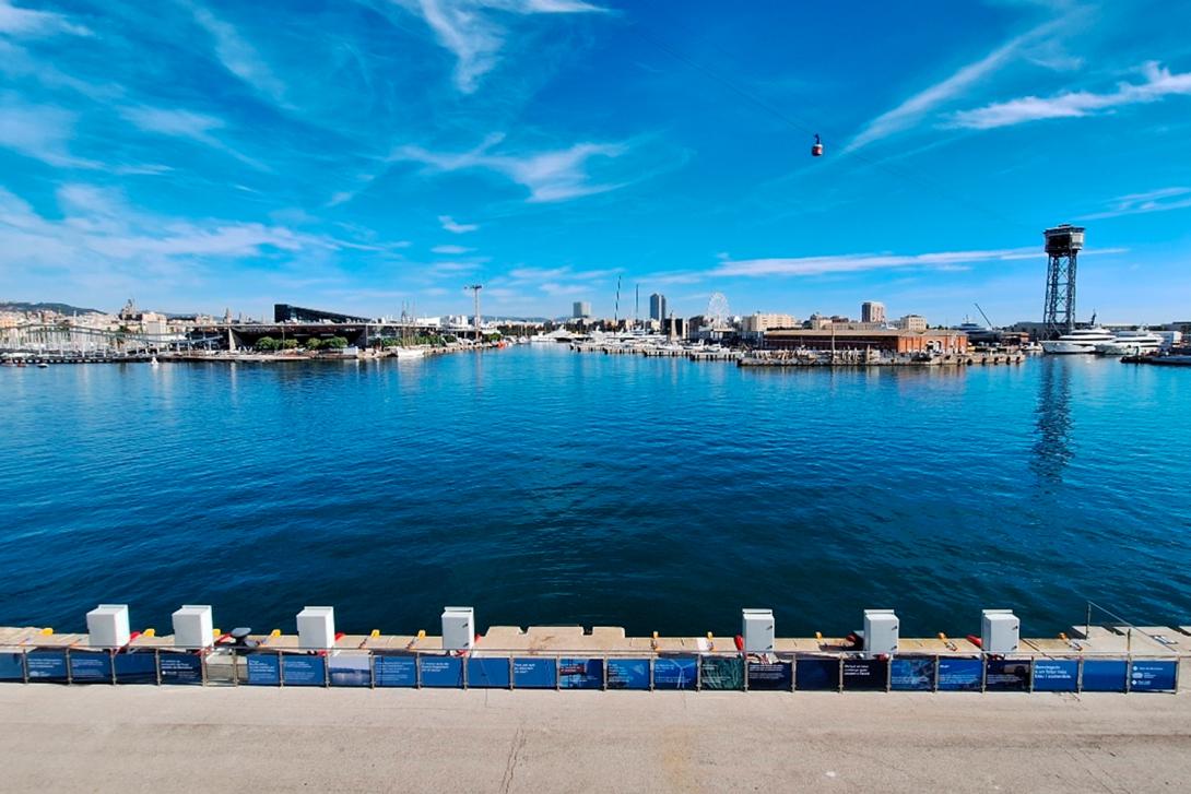 el port de barcelona tiene a disposición de los proyectos de innovación un espacio de pruebas de 50 metros lineales del muelle barcelona nord para experimentar y probar prototipos.