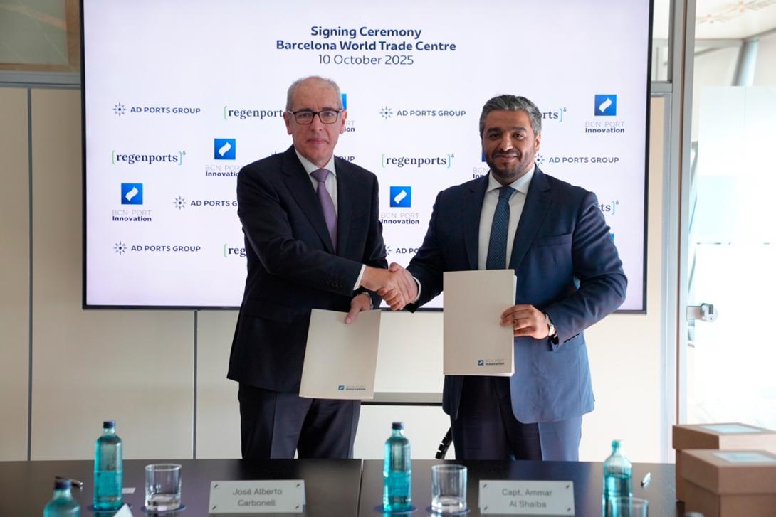 AD Ports Group se suma a RegenPorts y refuerza la alianza Barcelona–Abu Dhabi en innovación portuaria sostenible