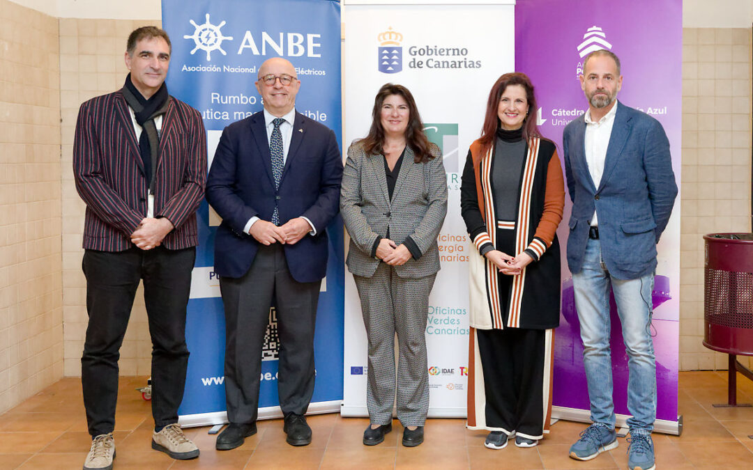 las islas hacen progresos en la electrificación del sector náutico al participar en las canarias blue marine talks 25.