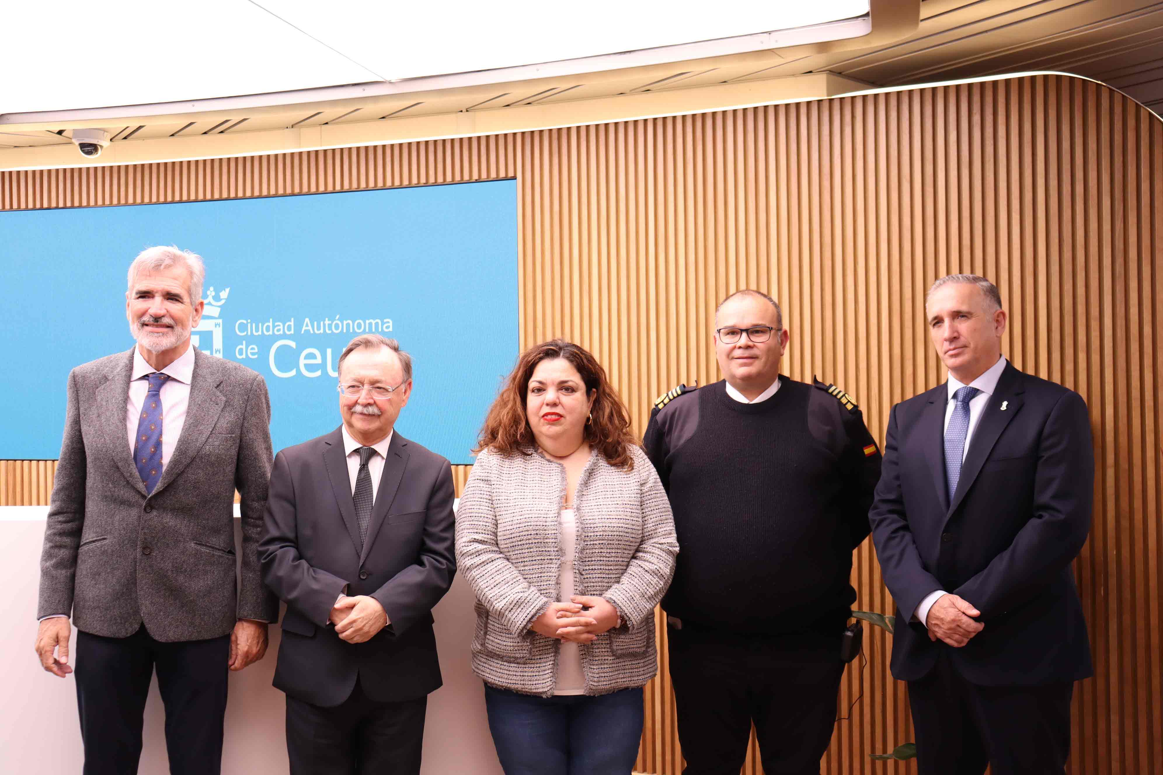 baleària presenta en ceuta su nueva incorporación a la flota: el innovador 'fast ferry margarita salas'.