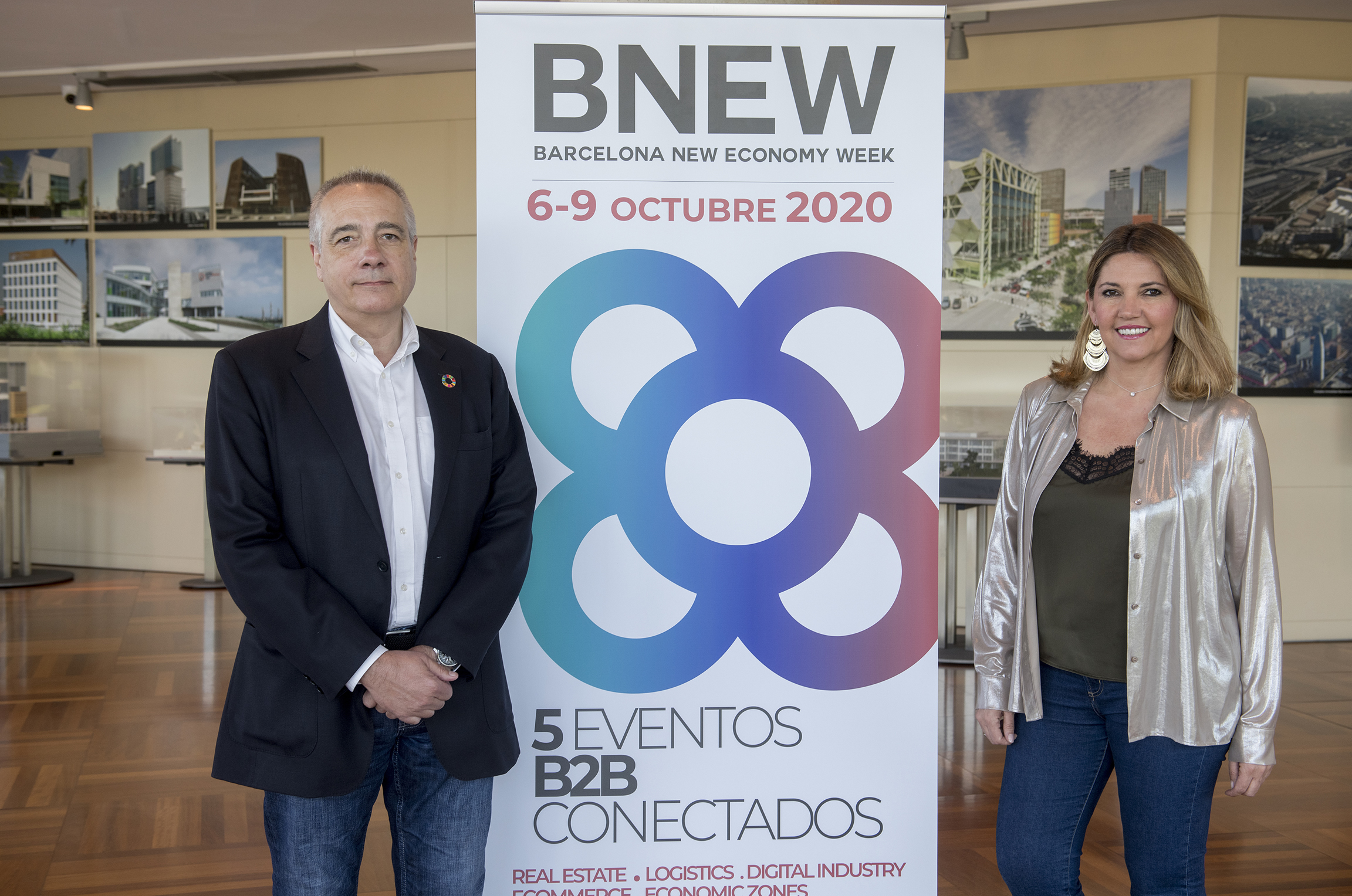 presentación bnew con pere navarro y blanca sorigué