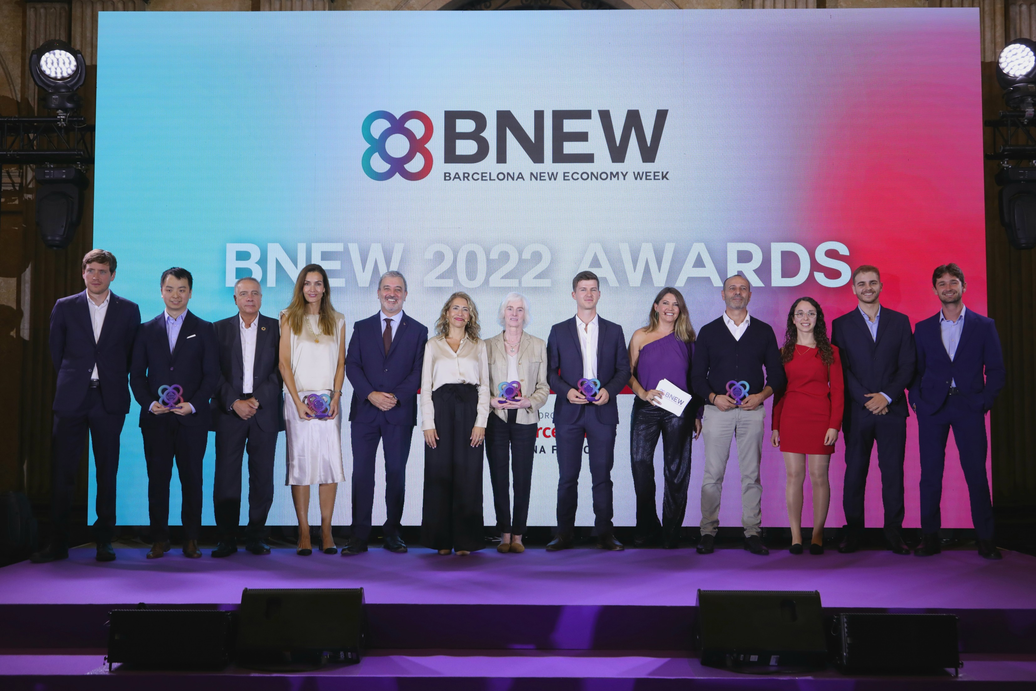 entrega de premios bnew