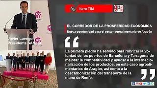 tim litera o el corredor portuario de barcelona y tarragona con samca en aragón