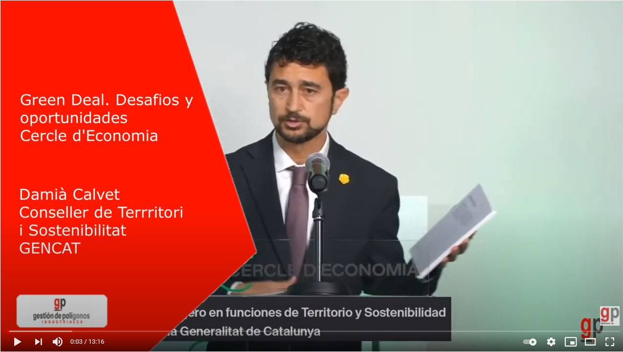 green deal explicado por damià calvet