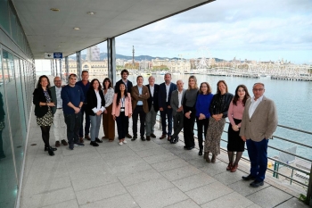 los integrantes del comité de seguimiento del efficiency network.