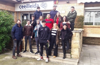 alumnos de la escola del treball de lleida