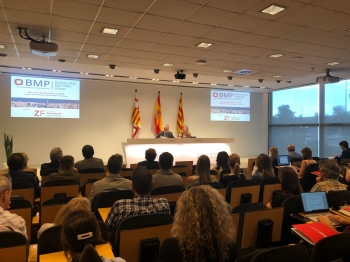 presentación bmp19 con pere navarro y blanca sorigué