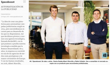 spaceboost és notícia al número de juny de la revista ‘emprendedores’