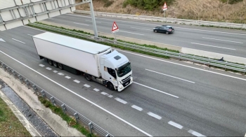 las empresas de transporte por carretera mantienen el pulso a una semana del paro