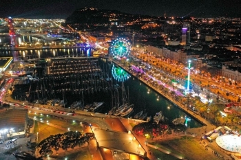 magen aérea de la última edición de “nadal al port”.