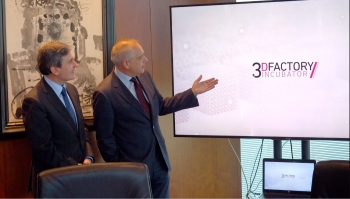 el consorci zona franca presenta al secretario de estado pedro saura el 3dincubator
