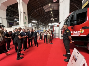 visita a la ume por parte del comité de inauguración
