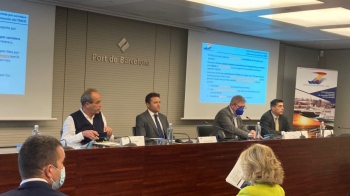 el puerto de barcelona proyecta una nueva terminal para unir autopista ferroviaria y marítima