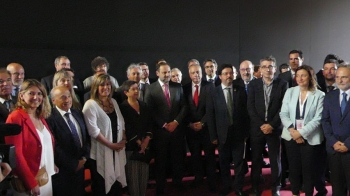 el ministro de fomento, josé luís Ábalos inaugura la xxi edición, más internacional, de la historia