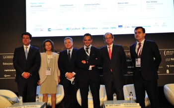 por primera vez, las cuatro grandes cotizadas españolas son protagonistas en bmp 2017